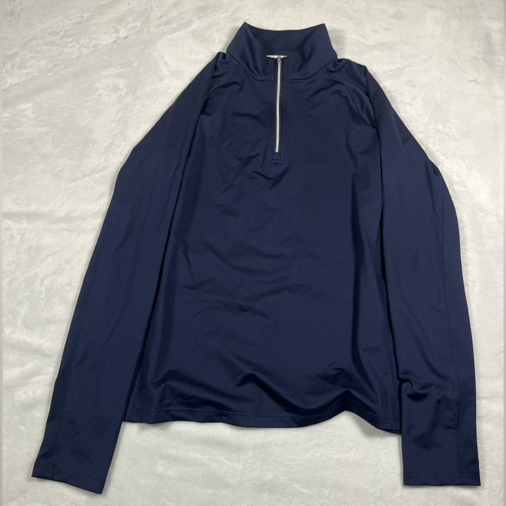 Lady Hagen Women’s Navy Quater-Zip Golf Shirt